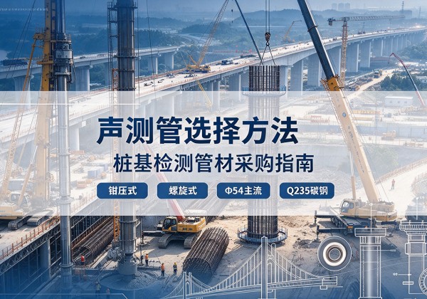 安乡声测管选型标准