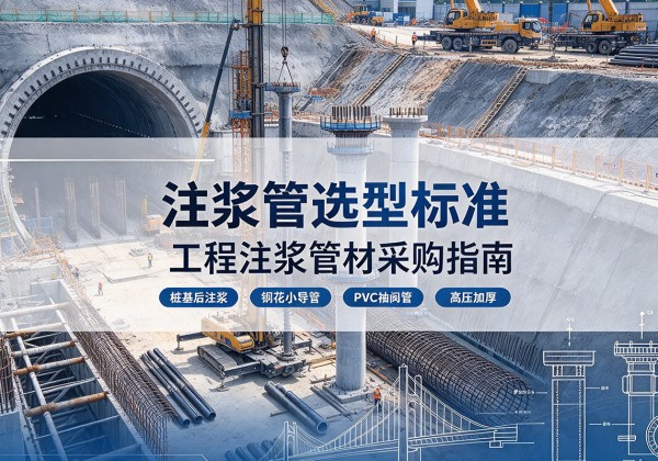 安乡注浆管选型标准